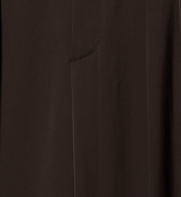 BEAUTY&YOUTH UNITED ARROWS「ポリエステル ドレープ 2タック ワイドパンツ ウォッシャブル」|チノ|