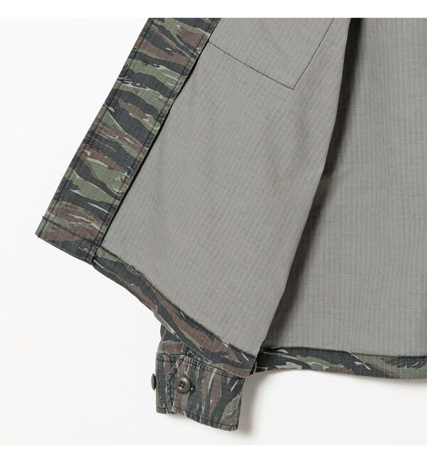 BEAMSBOY「リップストップ ミリタリー ブルゾン」|ブルゾン・スタジャン|