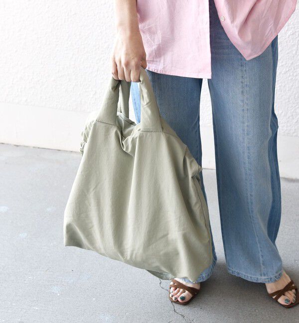 SHIPS any「SHIPS any: 3WAY ナイロン ギャザー ショルダーバッグ (ユニセックス)◇」|ショルダー・メッセンジャー|