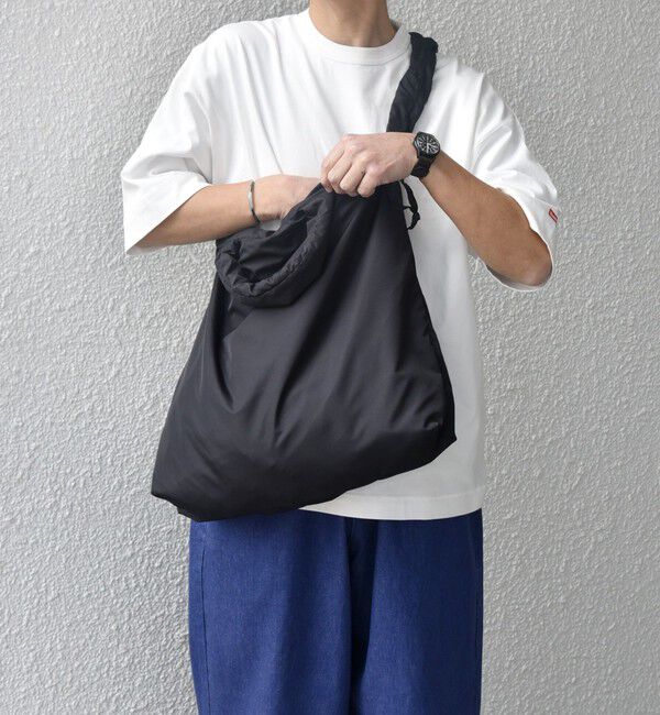 SHIPS any「SHIPS any: 3WAY ナイロン ギャザー ショルダーバッグ (ユニセックス)◇」|ショルダー・メッセンジャー|