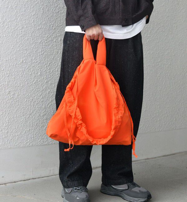 SHIPS any「SHIPS any: 3WAY ナイロン ギャザー ショルダーバッグ (ユニセックス)◇」|ショルダー・メッセンジャー|