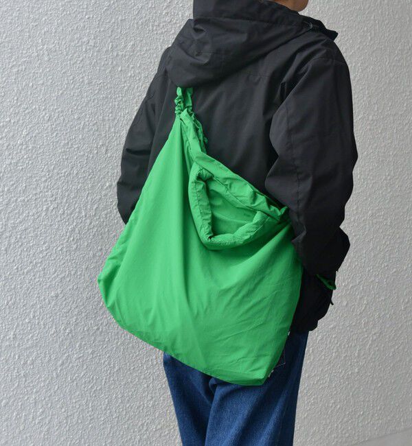 SHIPS any「SHIPS any: 3WAY ナイロン ギャザー ショルダーバッグ (ユニセックス)◇」|ショルダー・メッセンジャー|