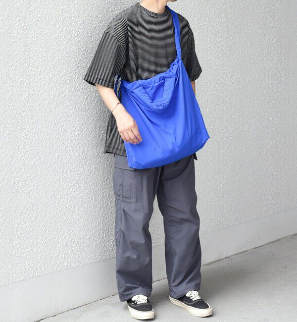 SHIPS any「SHIPS any: 3WAY ナイロン ギャザー ショルダーバッグ (ユニセックス)◇」|ショルダー・メッセンジャー|