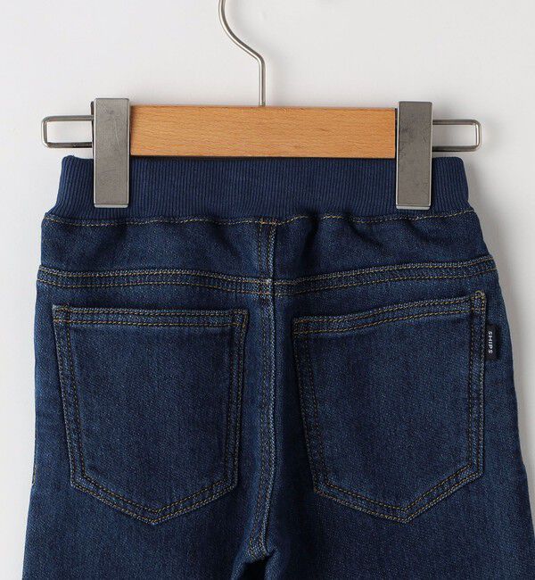 SHIPS KIDS「SHIPS KIDS:80～90cm / ソフト ストレッチ デニム パンツ」|デニム|