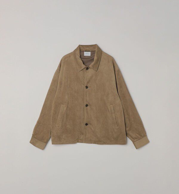 SHIPS any「SHIPS any: ピーチスキン リラックス ポケット ボタン ブルゾン◇」|ブルゾン・スタジャン|