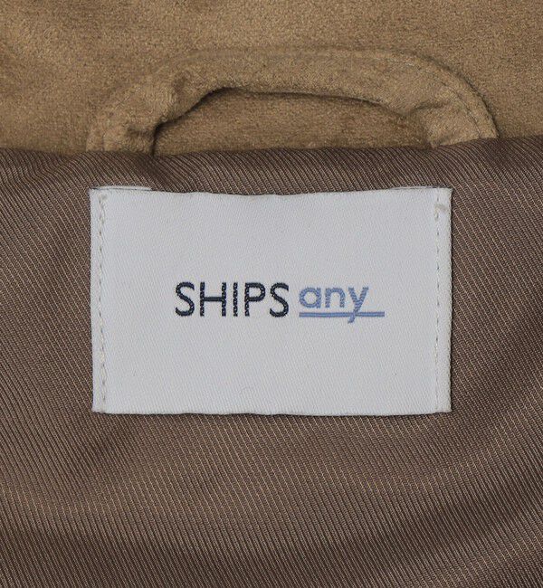 SHIPS any「SHIPS any: ピーチスキン リラックス ポケット ボタン ブルゾン◇」|ブルゾン・スタジャン|