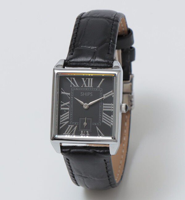 SHIPS「【WEB限定】SHIPS: スクエア Dバックル ウォッチ」|腕時計|