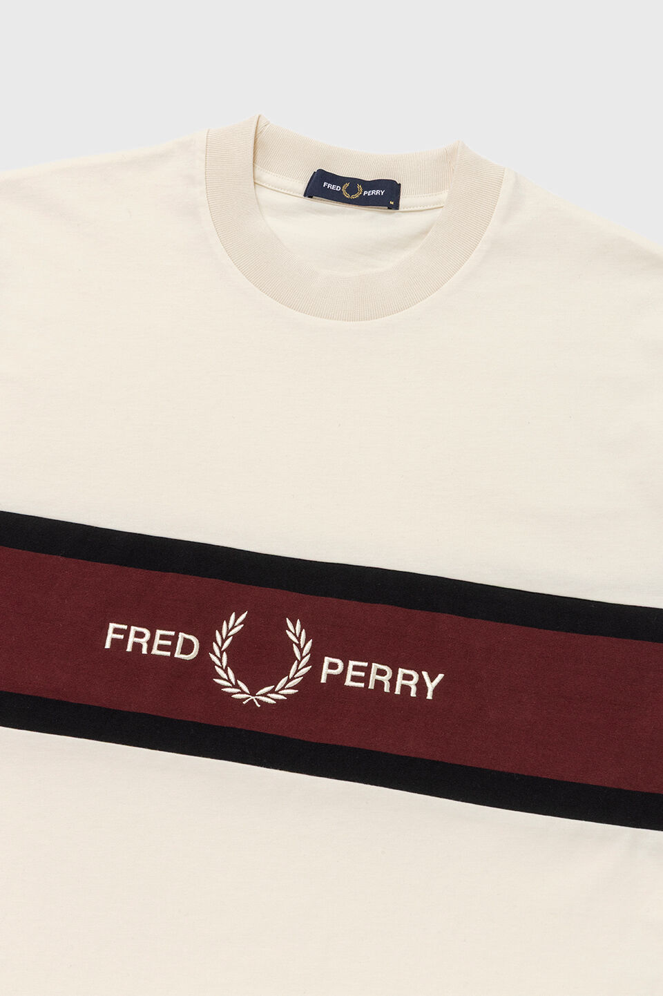 FRED PERRY 「Embroidered Panel T-Shirt」|Tシャツ・カットソー|