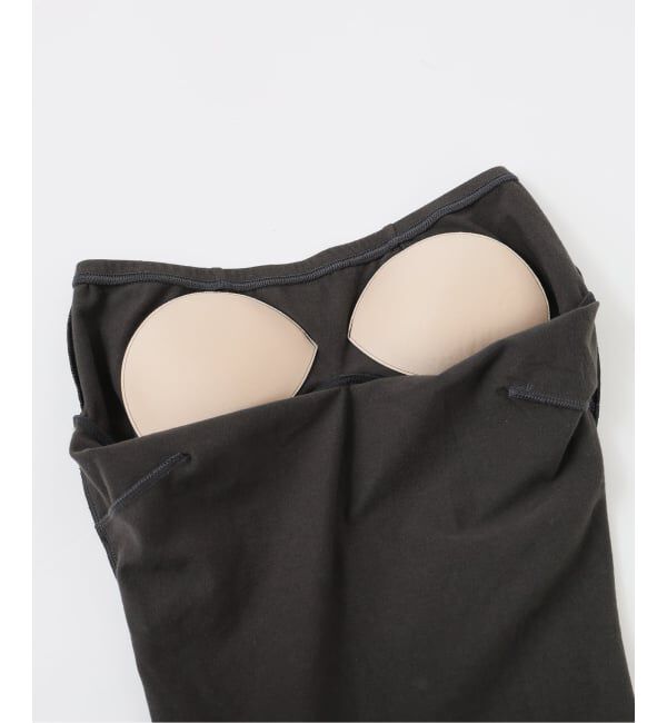 EMILYWEEK「【RESET】オーガニックコットン混 ブラキャミソール（グレー）」|インナー|