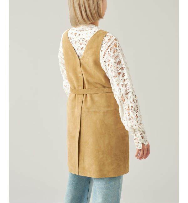 IENA LA BOUCLE「IENA LA BOUCLE レザー2WAY ベスト」|ベスト・ジレ|