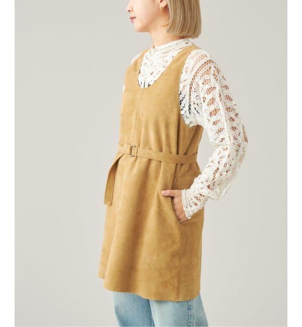 IENA LA BOUCLE「IENA LA BOUCLE レザー2WAY ベスト」|ベスト・ジレ|