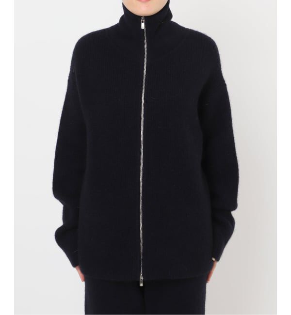 VERMEIL par iena「woolyakmix  knit ZIPカーディガン」|カーディガン|