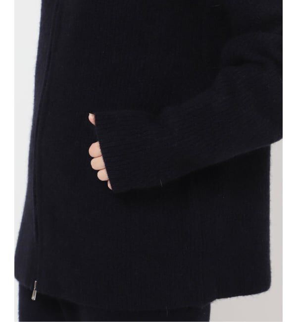 VERMEIL par iena「woolyakmix  knit ZIPカーディガン」|カーディガン|