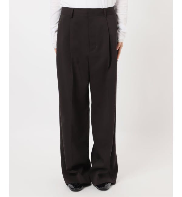 IENA「ハイツイストツイルスラックス」|スラックス|