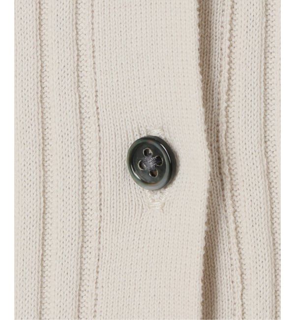 VERMEIL par iena「《WEB限定/追加》イタリア糸 RIB Vネックカーディガン」|カーディガン|