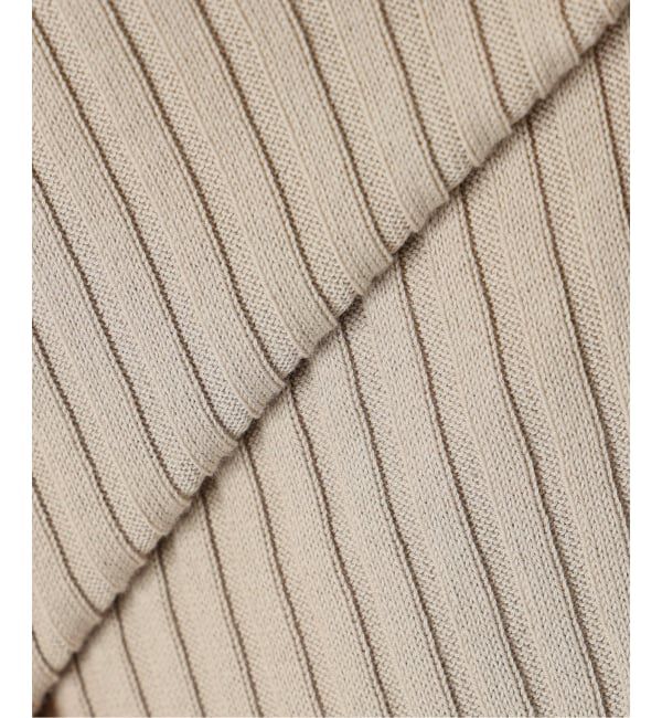 VERMEIL par iena「《WEB限定/追加》イタリア糸 RIB Vネックカーディガン」|カーディガン|