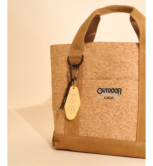 417 EDIFICE「OUTDOOR PRODUCTS 417別注 PARISFORNIA TOTE」|トートバッグ|ベージュ