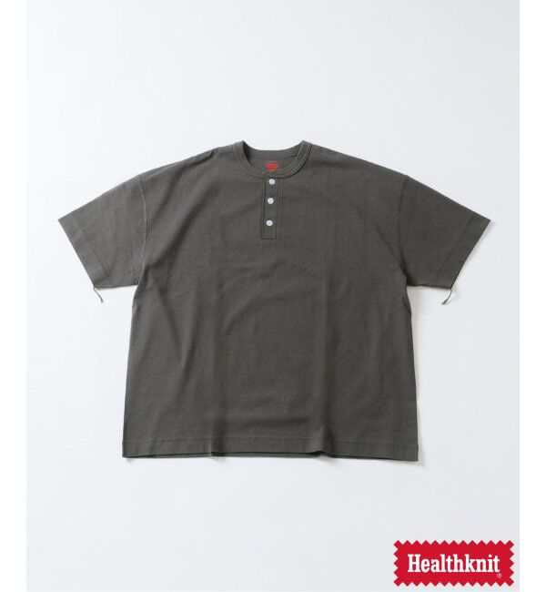 JOURNAL STANDARD「Healthknit / ヘルスニット 別注 ヘンリー ネック Tシャツ」|Tシャツ・カットソー|