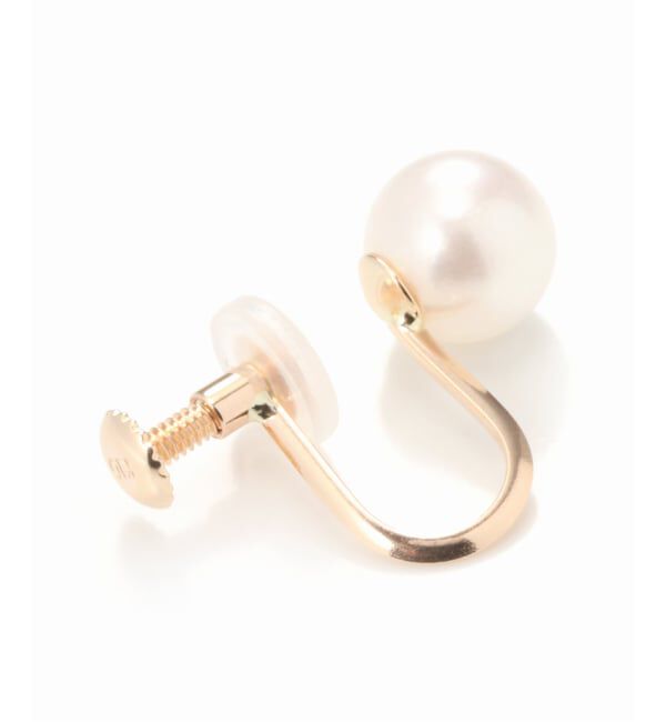 Lilas by Spick&Span「《WEB限定》アコヤパール6mmイヤリング K10（両耳）」|イヤリング|