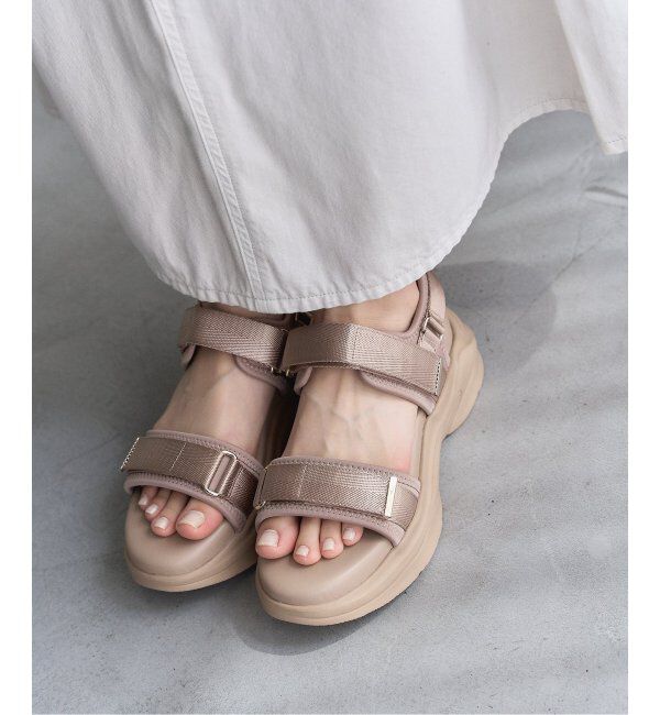  「COHINA&times;LE TALONコンビベルトスニーカーサンダル」|サンダル|