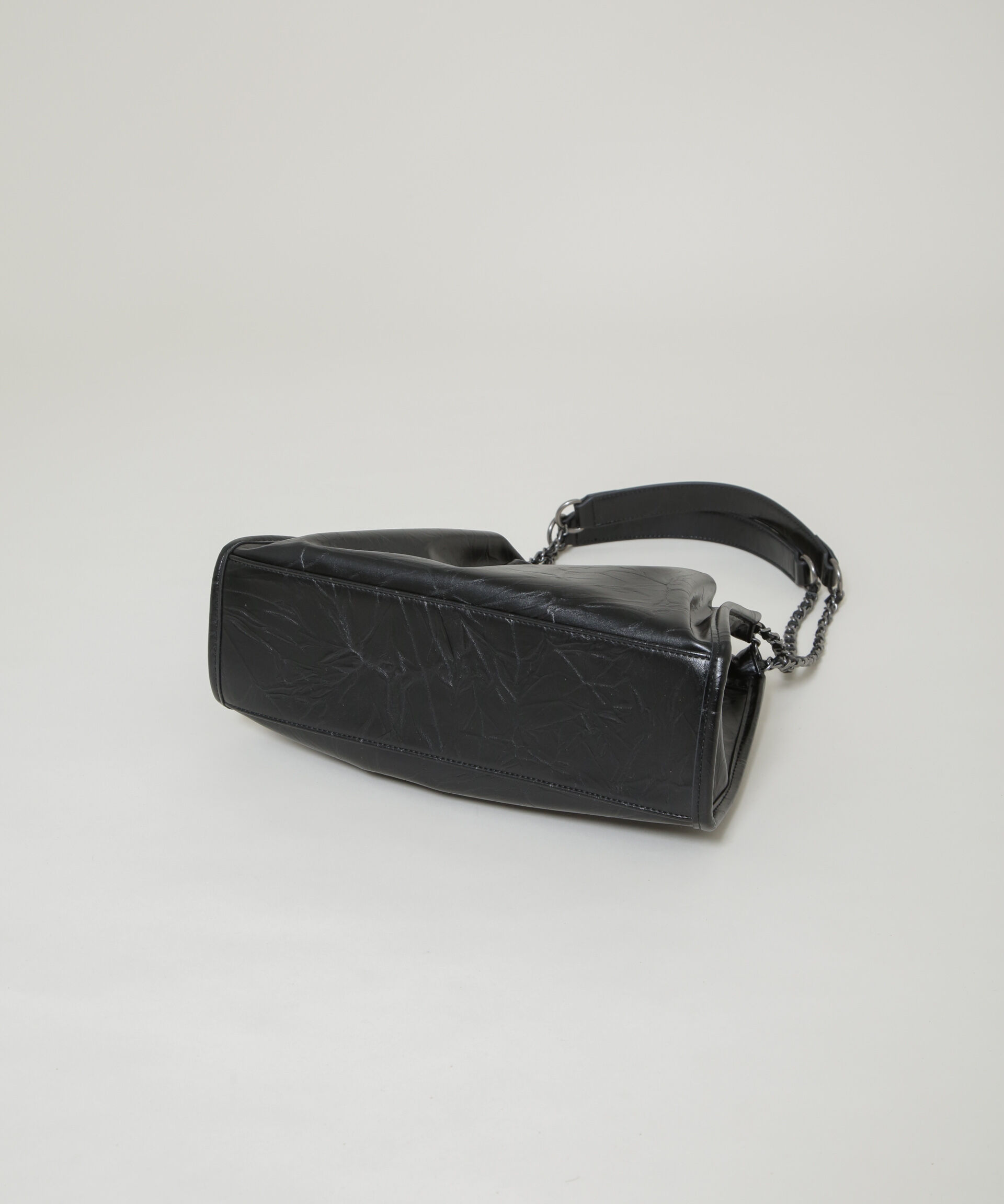 nano･universe「チェーンショルダーギャザーバッグ」|ショルダー・メッセンジャー|