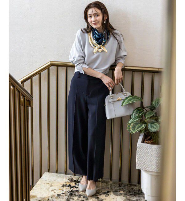 ANY SIS「ビューティサーモ2WAYストレッチ ワイドパンツ」|その他|