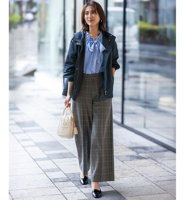 ANY SIS「ビューティサーモ2WAYストレッチ ワイドパンツ」|その他|