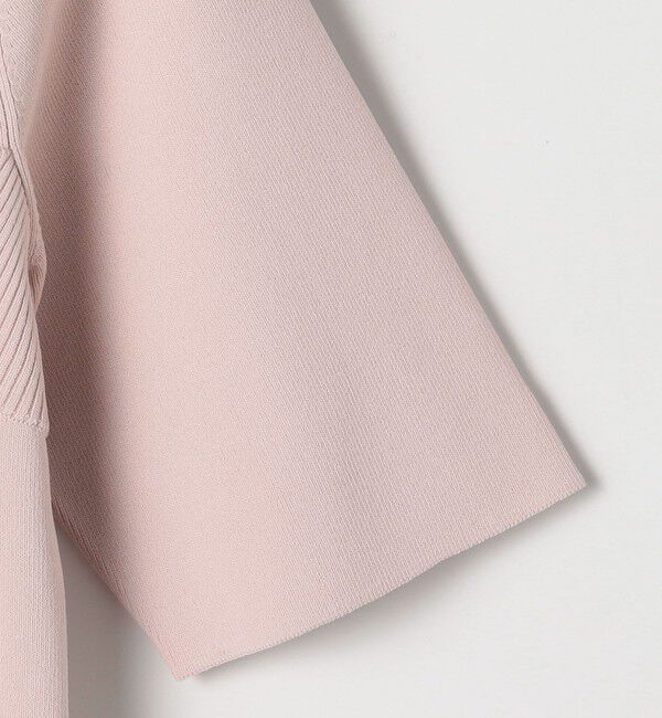 NOLLEY'S sophi「《手洗い可能》カシュクール風5分袖プルオーバーニット」|ニット・セーター|