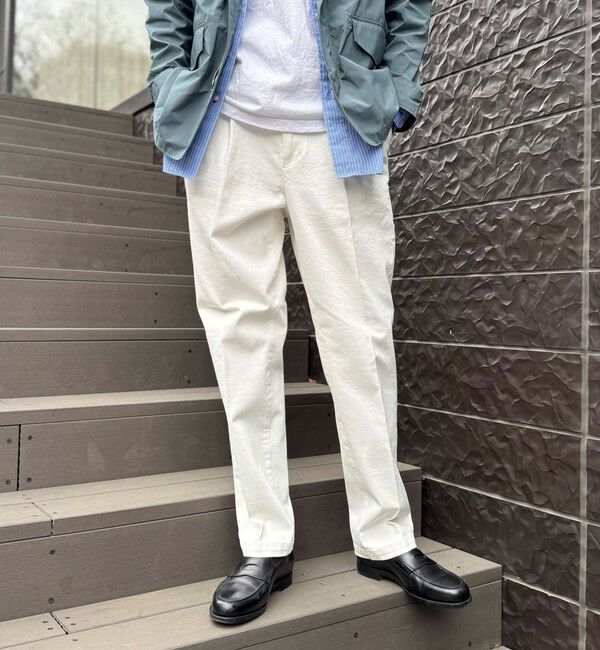 NOLLEY'S goodman「デニムストレッチ ワイドジャスト丈PT 26SS」|デニム|