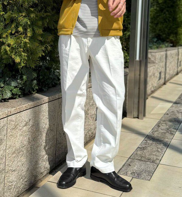 NOLLEY'S goodman「デニムストレッチ ワイドジャスト丈PT 26SS」|デニム|