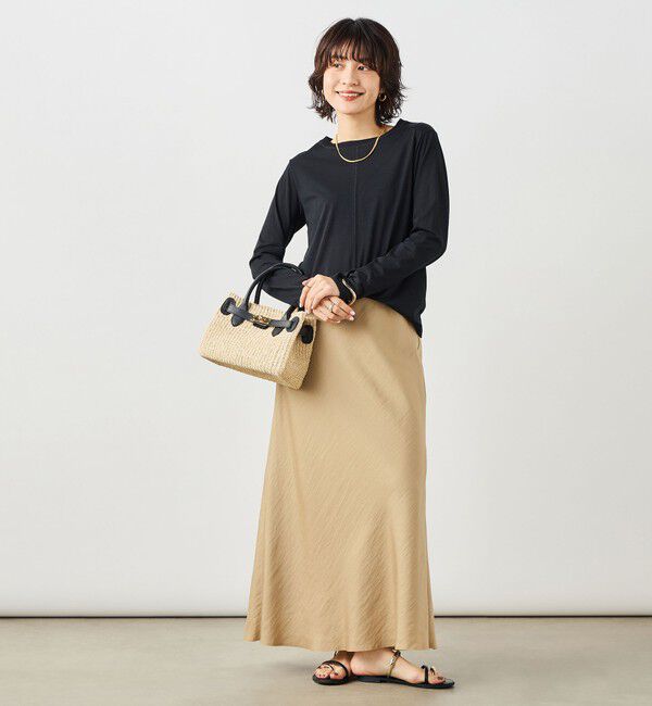 NOLLEY'S「ウォッシャブル綿ナイロンシアーロンＴ」|Tシャツ・カットソー|