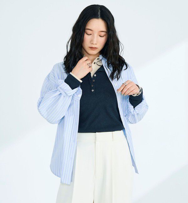 fredy emue「COTTON BASIC シャツ」|シャツ・ブラウス|