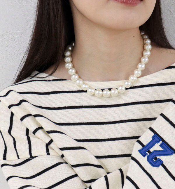 fredy emue「11.5mmパールネックレス」|ネックレス|オフホワイト