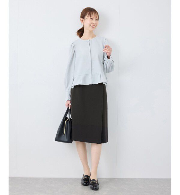 Rope&rsquo;Picnic「【360&deg;ウルトラストレッチ】花粉ガード・UVカット/タイトスカート/セットアップ対応」|スカート|