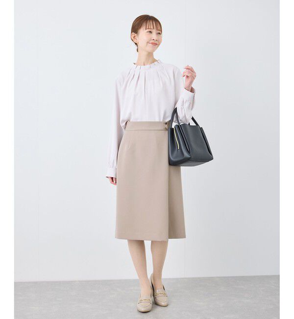 Rope&rsquo;Picnic「【360&deg;ウルトラストレッチ】花粉ガード・UVカット/タイトスカート/セットアップ対応」|スカート|