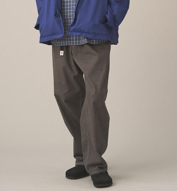 DANTON「DANTON | カラーデニム ベルトイージーパンツ MEN」|デニム|