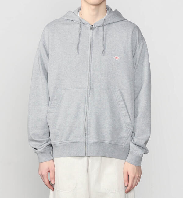 DANTON「DANTON | コットンテリー ジップパーカー MEN」|スウェット・ジャージ|