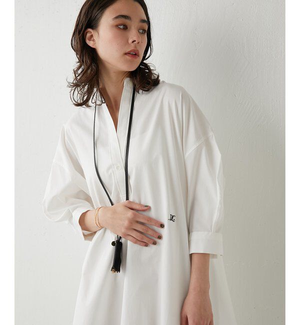  「刺繍チュニックシャツ」|シャツ・ブラウス|