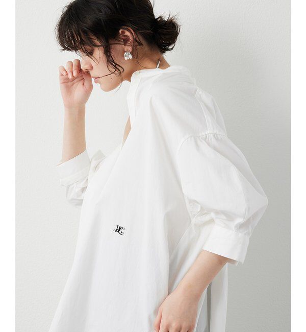  「刺繍チュニックシャツ」|シャツ・ブラウス|