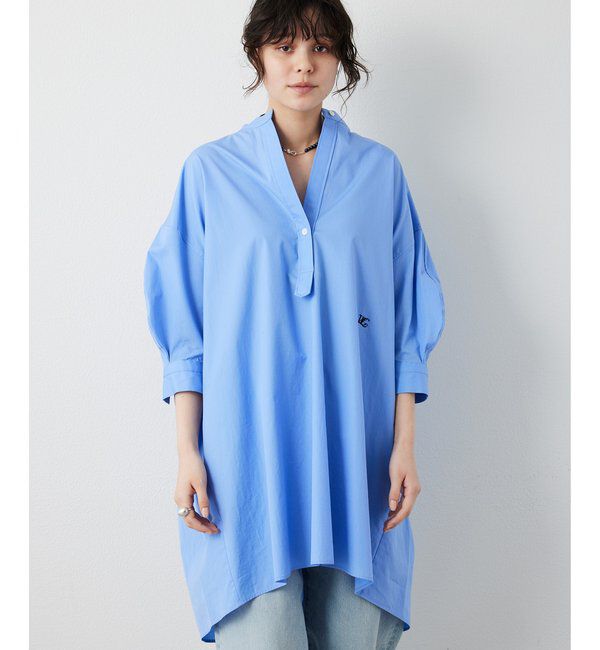  「刺繍チュニックシャツ」|シャツ・ブラウス|