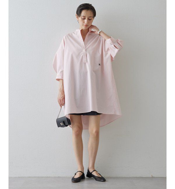  「刺繍チュニックシャツ」|シャツ・ブラウス|