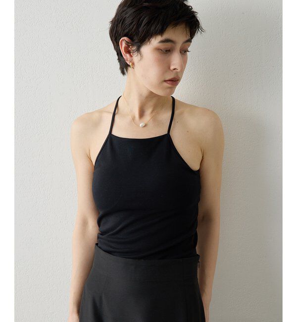 THE PAUSE「【THE PAUSE】バッククロスキャミ」|Tシャツ・カットソー|