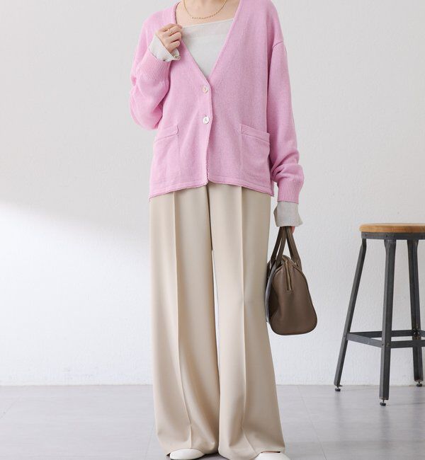  「コットン混カーディガン」|ニット・セーター|