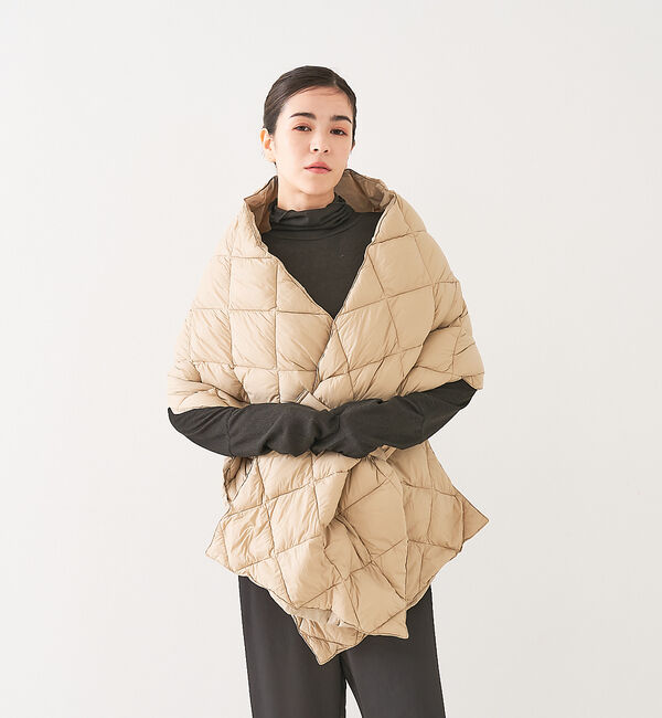 collex「【TAION】リバーシブルダウンストール」|マフラー|