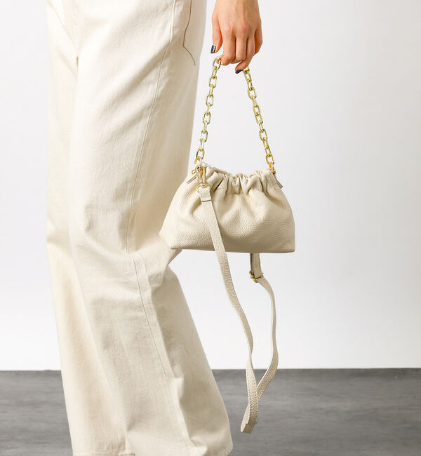 Rouge vif「【AULENTTI/オウレンティ】2WAY チェーンショルダーミニバッグ / G」|ショルダー・メッセンジャー|