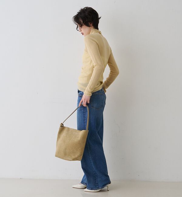 Rouge vif「【AULENTTI/オウレンティ】スウェードワンショルダーバッグ ポーチ付き」|ショルダー・メッセンジャー|