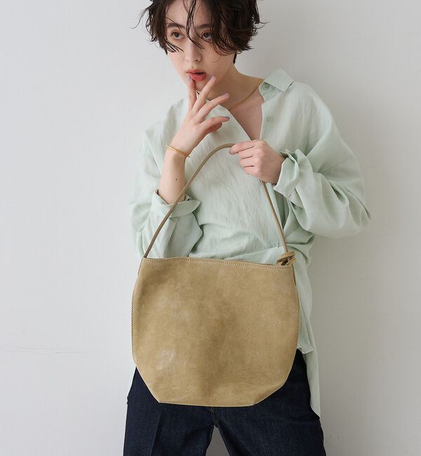 Rouge vif「【AULENTTI/オウレンティ】スウェードワンショルダーバッグ ポーチ付き」|ショルダー・メッセンジャー|