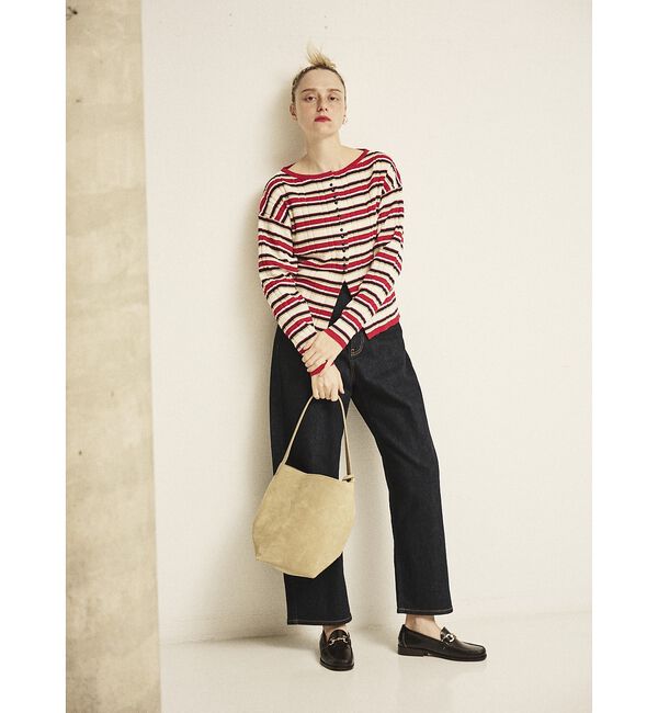 Rouge vif「【AULENTTI/オウレンティ】スウェードワンショルダーバッグ ポーチ付き」|ショルダー・メッセンジャー|