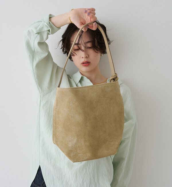 Rouge vif「【AULENTTI/オウレンティ】スウェードワンショルダーバッグ ポーチ付き」|ショルダー・メッセンジャー|