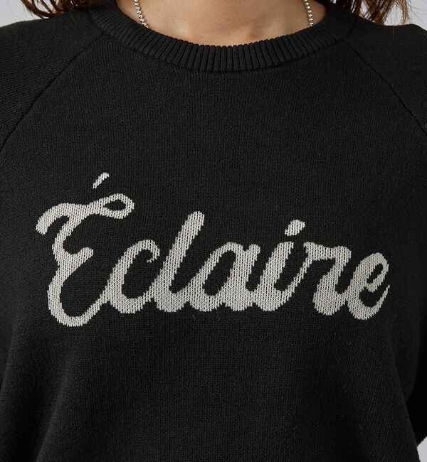 abahouse mavie「【新色追加】ロゴジャガードニット」|ニット・セーター|